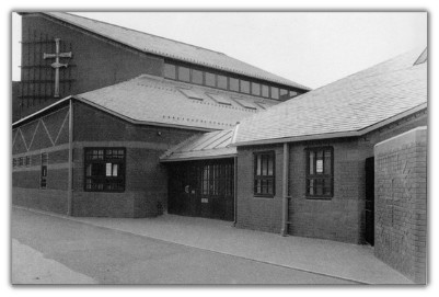 The present church building just after opening